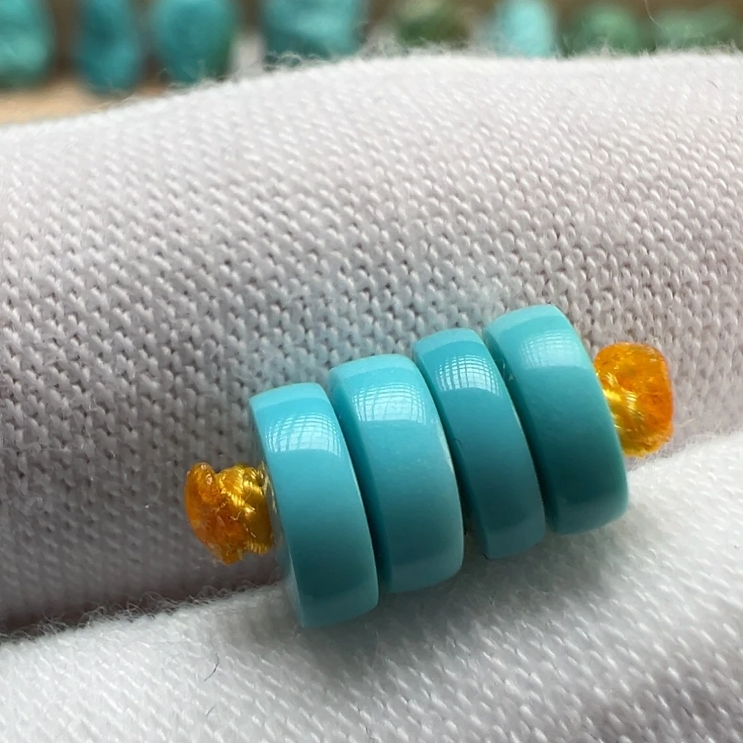 绿松石未镶嵌配饰6*2