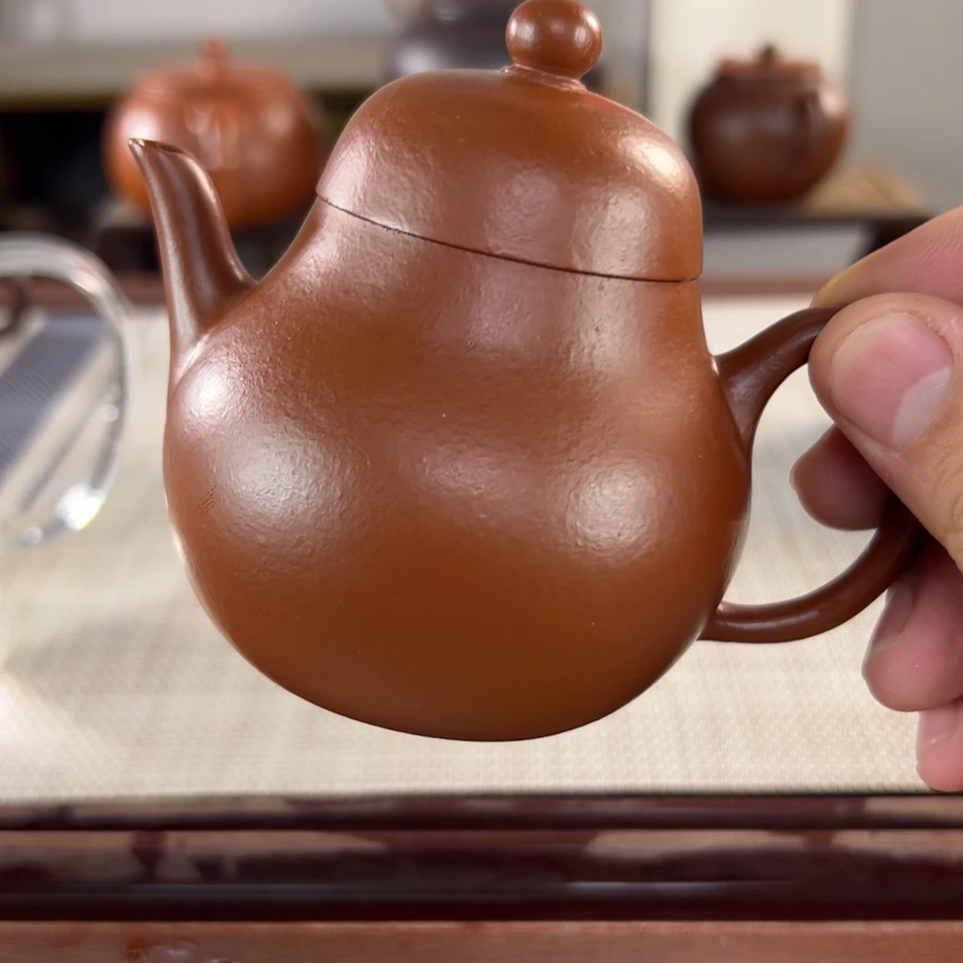紫砂原矿紫砂 微瑕茶壶