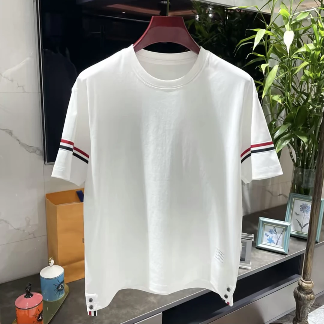 【孟璐高端·轻奢男装】GM/MENGLU2025/高端欧货短袖T恤