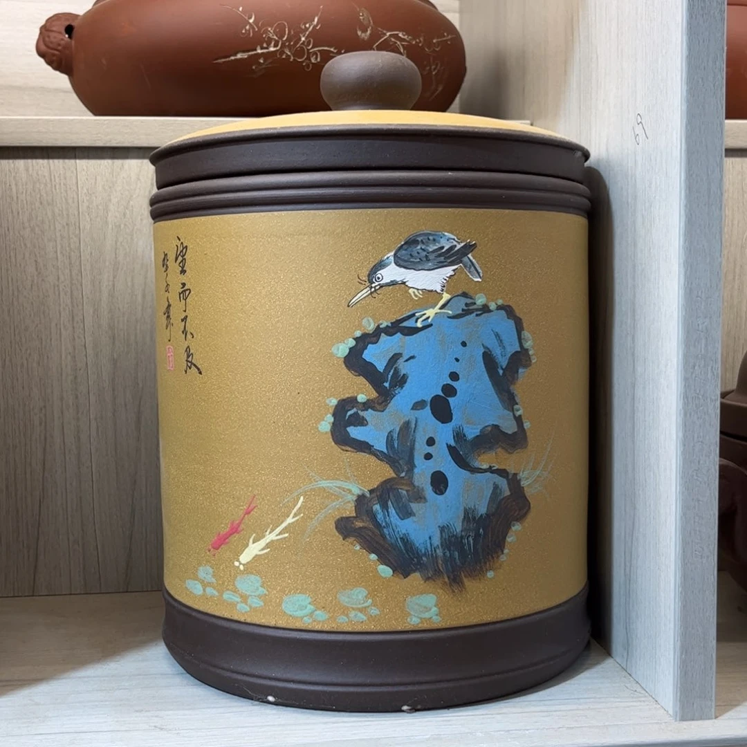 茶叶罐紫砂9 饼茶叶罐