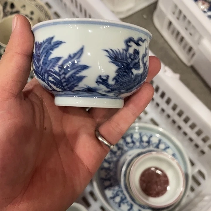 瓷摆件景德镇陶瓷老陶