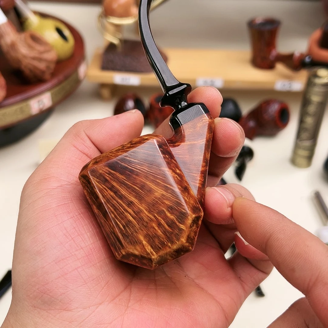 石楠木佳**贝石楠木把件石楠木