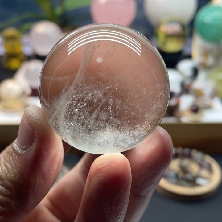 未镶嵌水晶珠宝半成品