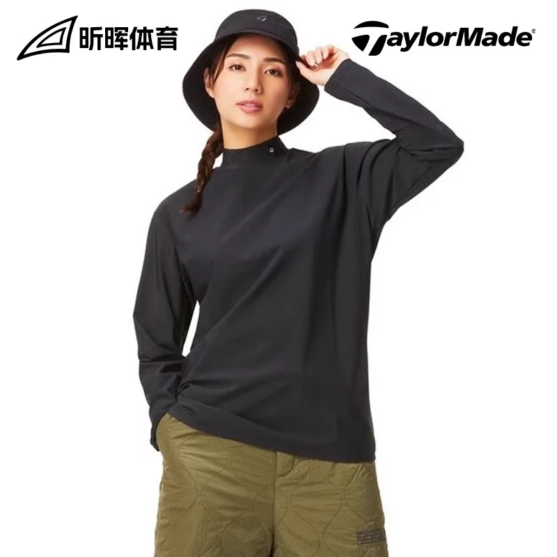 【23】Taylormade泰勒梅高尔夫男女士休闲长袖圆领运动POLO衫运动衣