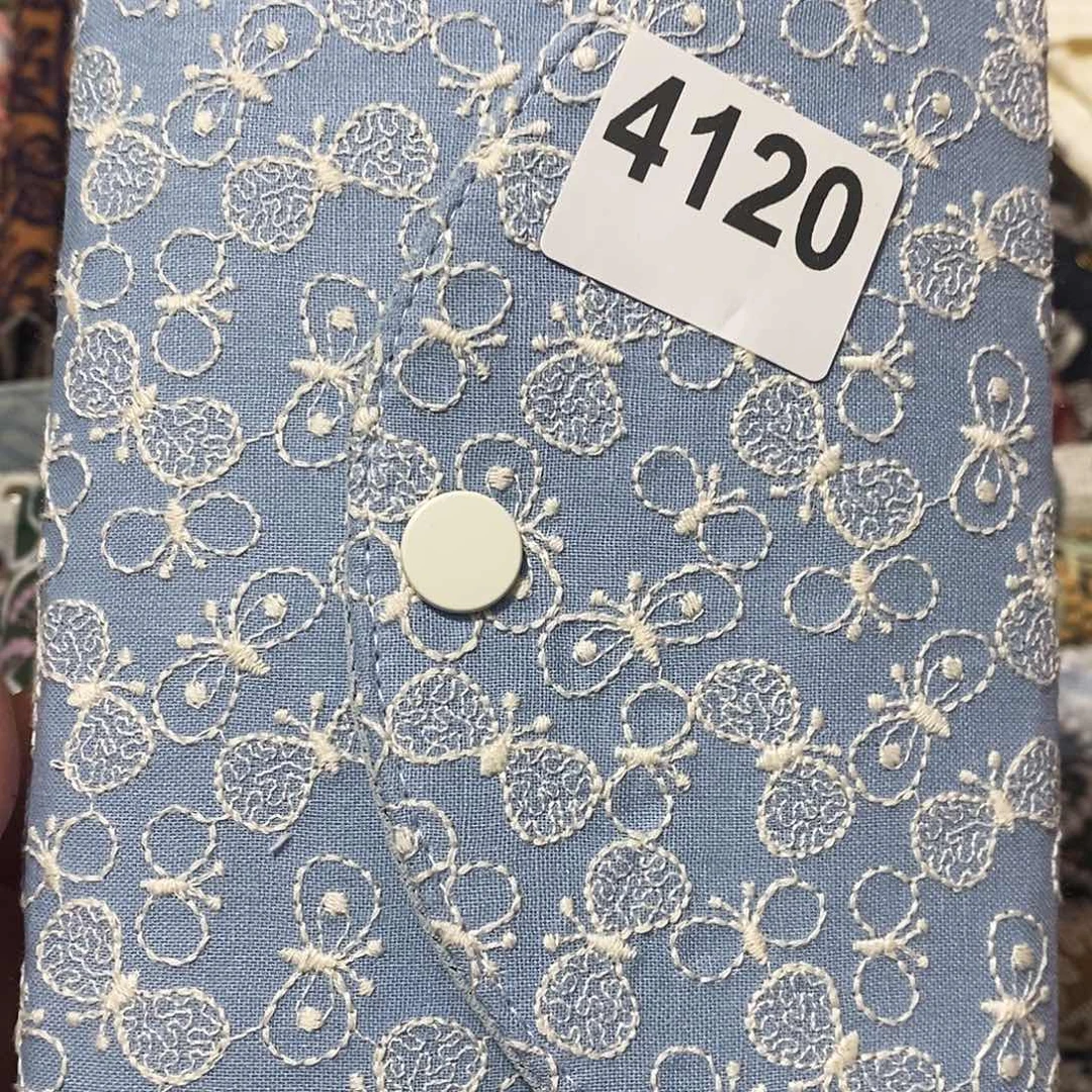 织绣奇葩A6三折活页送纸4120