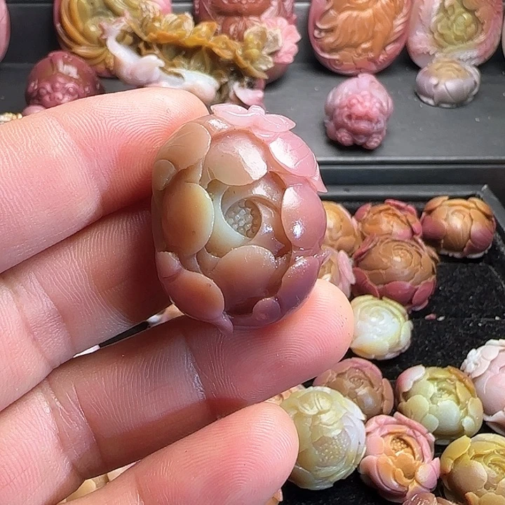 玛瑙/玉髓花花未镶嵌