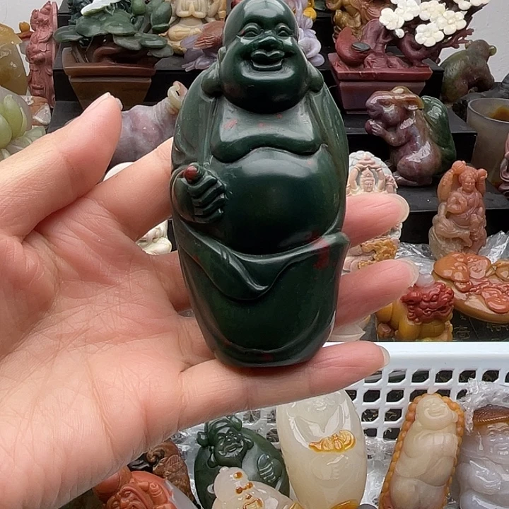 石英质玉未镶嵌手把件