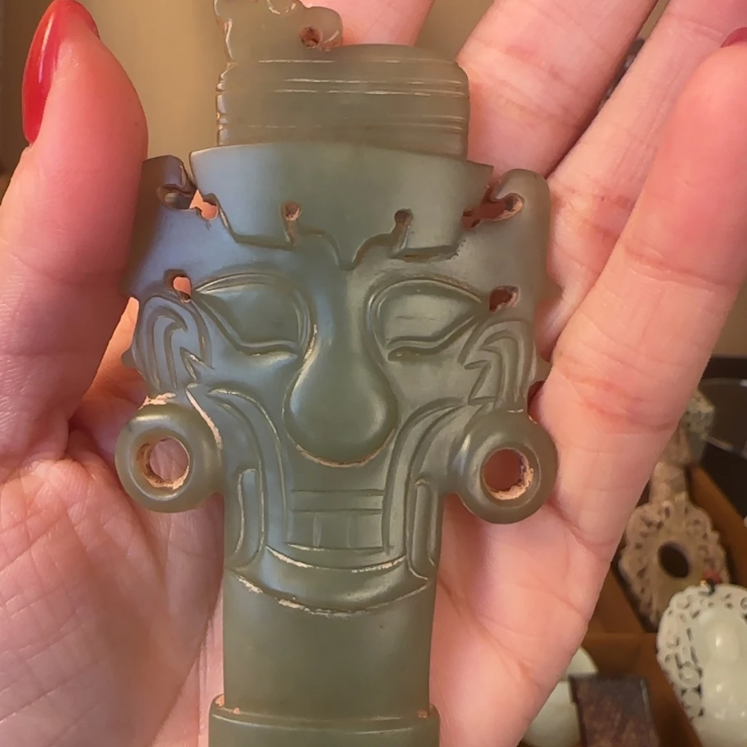 钰***室和田玉（糖玉）未镶嵌挂件