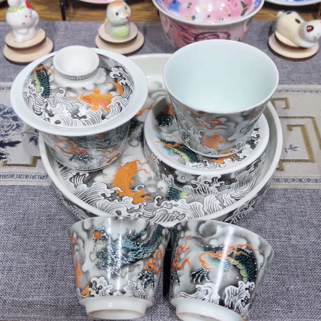 景德镇陶瓷高温茶具