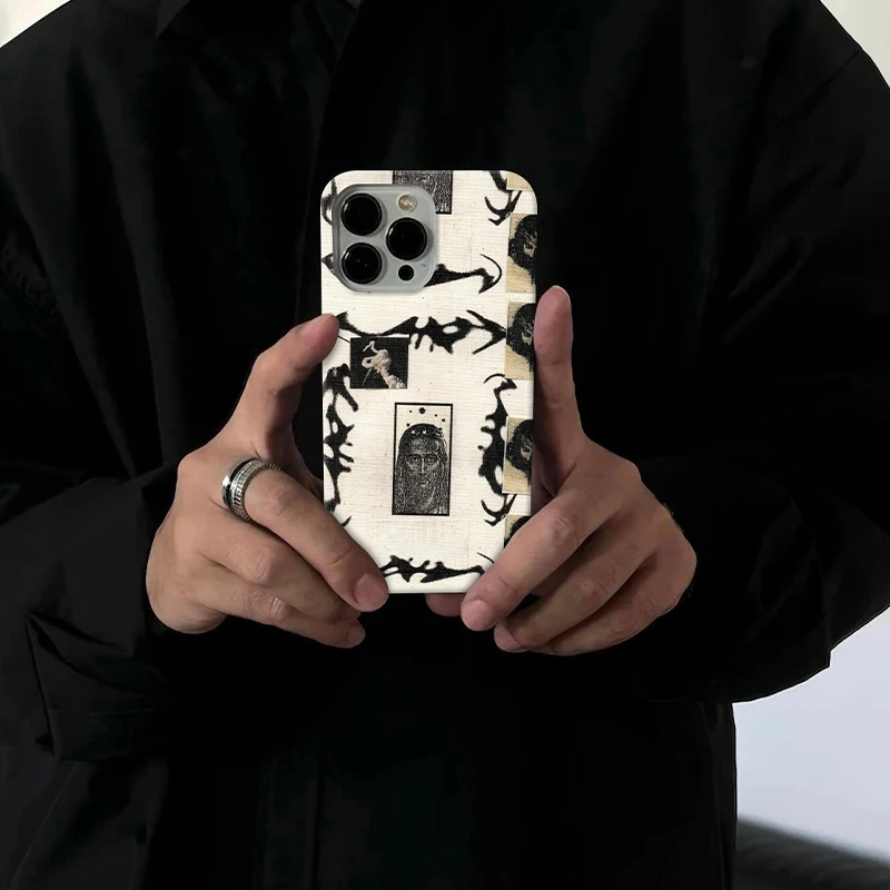 秘境图腾适用苹果16pro手机壳15promax个性14小众13/12创意11潮牌