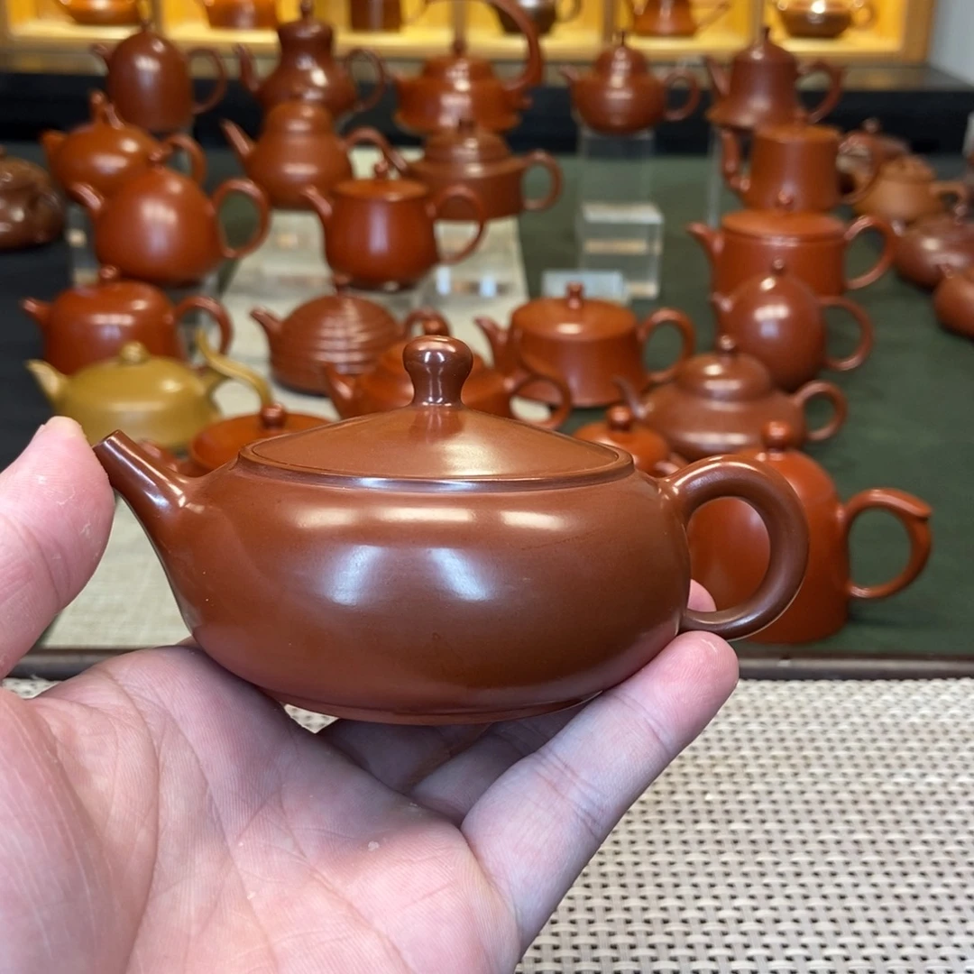 明***好茶壶紫砂潮州手拉壶