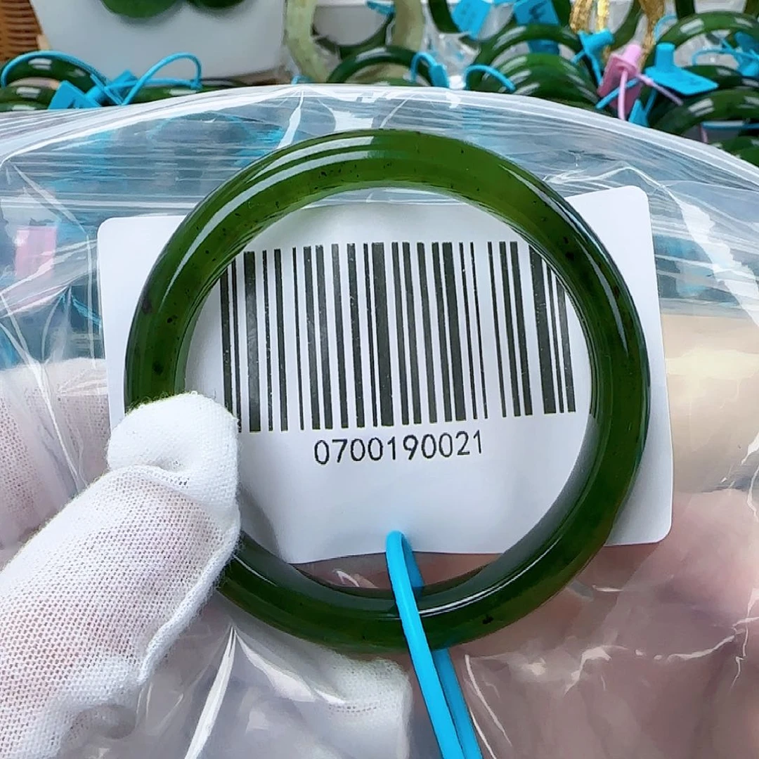 和田玉手镯未镶嵌55.3