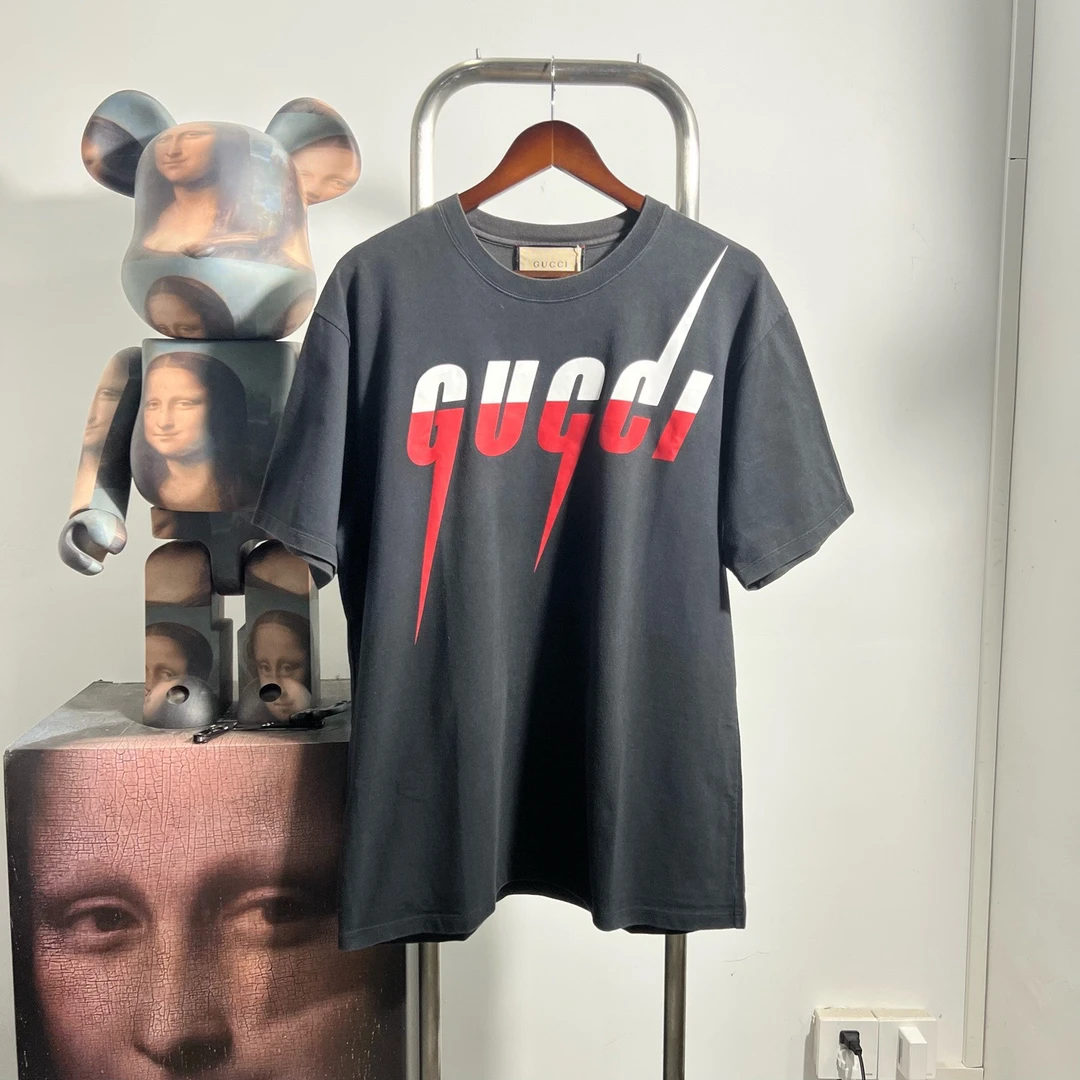 99新 GUCCI/古驰 短袖 S1629 L胸围57衣长75编码4