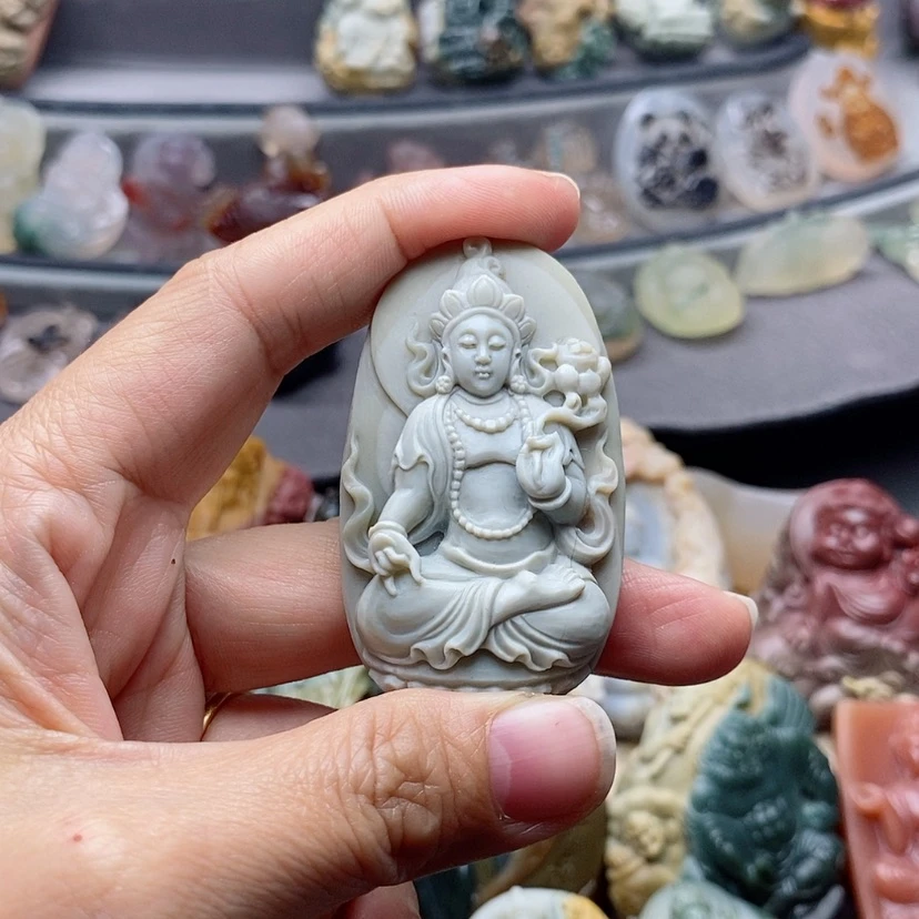 【闪购商品】未镶嵌吊坠定制石英质玉