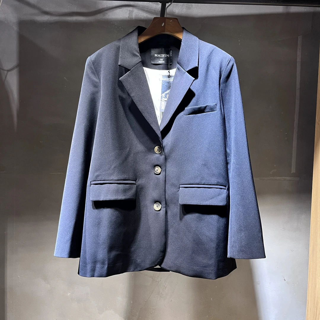 麦寻黑色西装XFABQ013