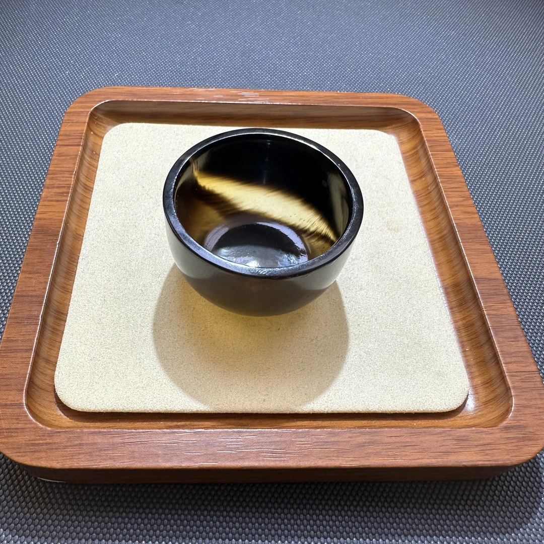 非金属珐琅吊坠 棕色西西杯子摆件 吊坠 H206