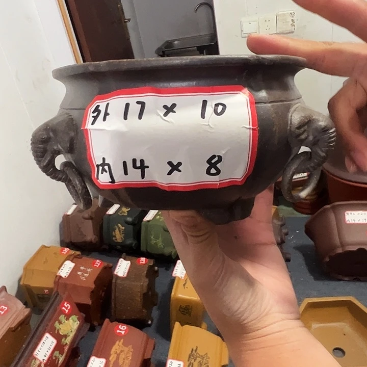 紫砂花盆紫砂花盆