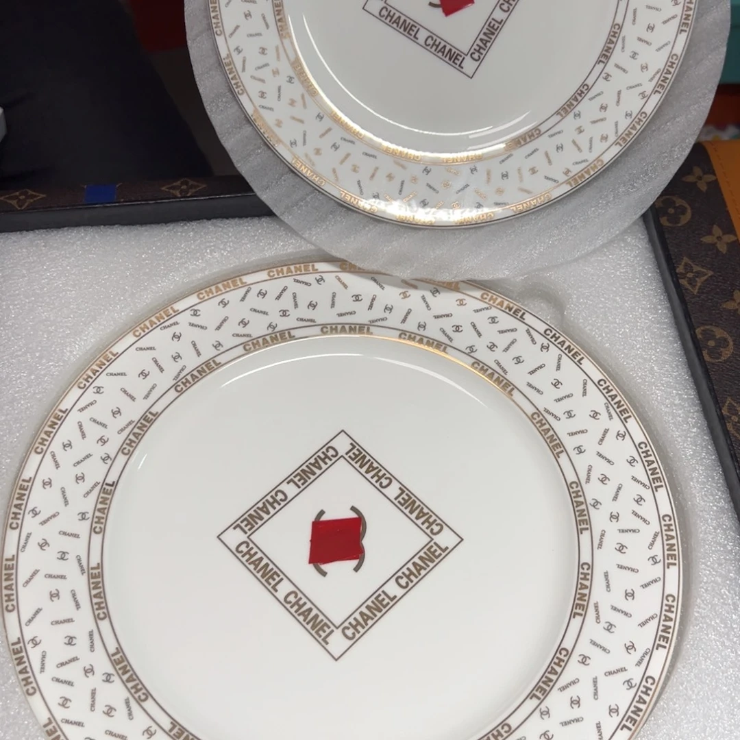 欧美陶瓷餐具摆件