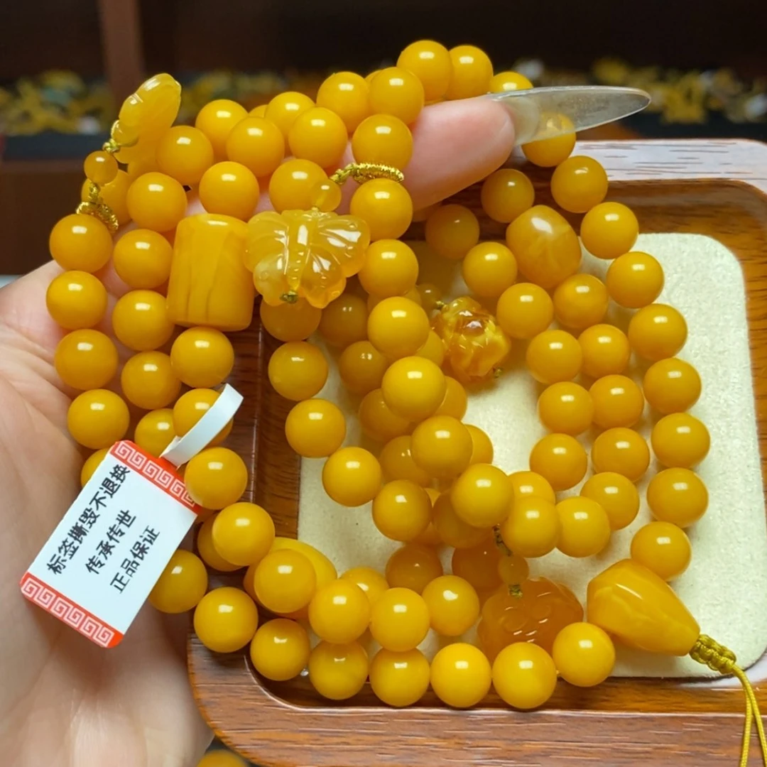 【闪购商品】蜜蜡手链未镶嵌手串