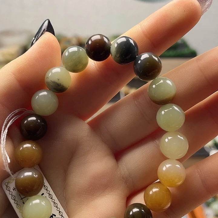 和田玉（糖玉）未镶嵌手链