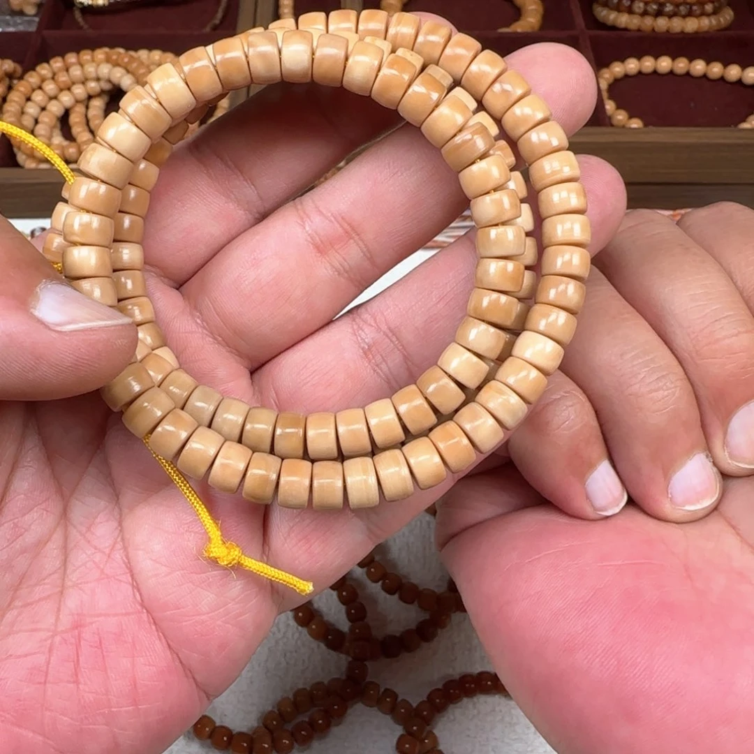 星月菩提吊坠龙脊 药片108 尺寸0.8 微瑕