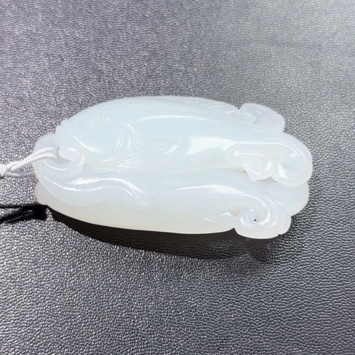 绾***舍和田玉未镶嵌挂件