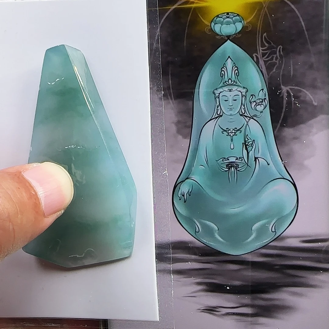 定制翡翠未镶嵌翡翠