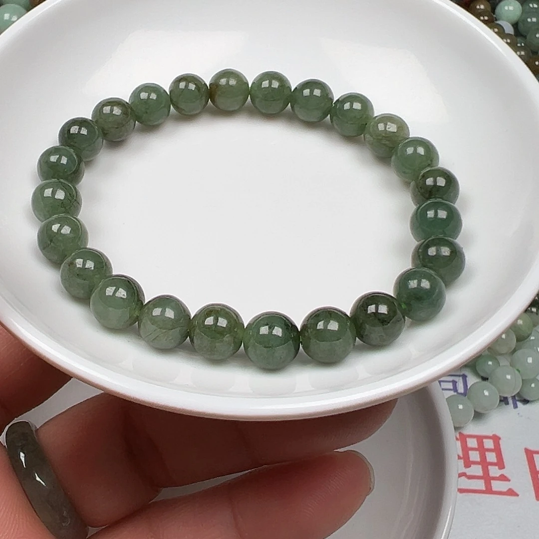 翡翠手链未镶嵌徐***妈货主老华