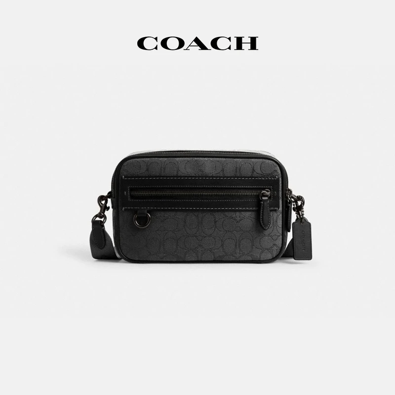 【新品】COACH/蔻驰 男士时尚百搭经典标志THEO相机包