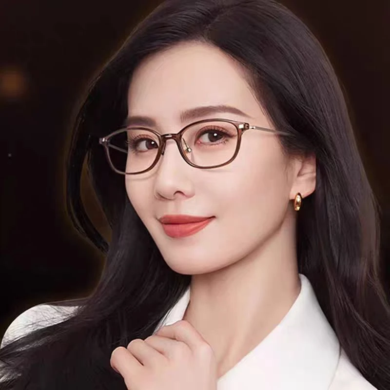 小方框女士眼镜可配高度数镜片素颜显白镜架超轻时尚网红显瘦