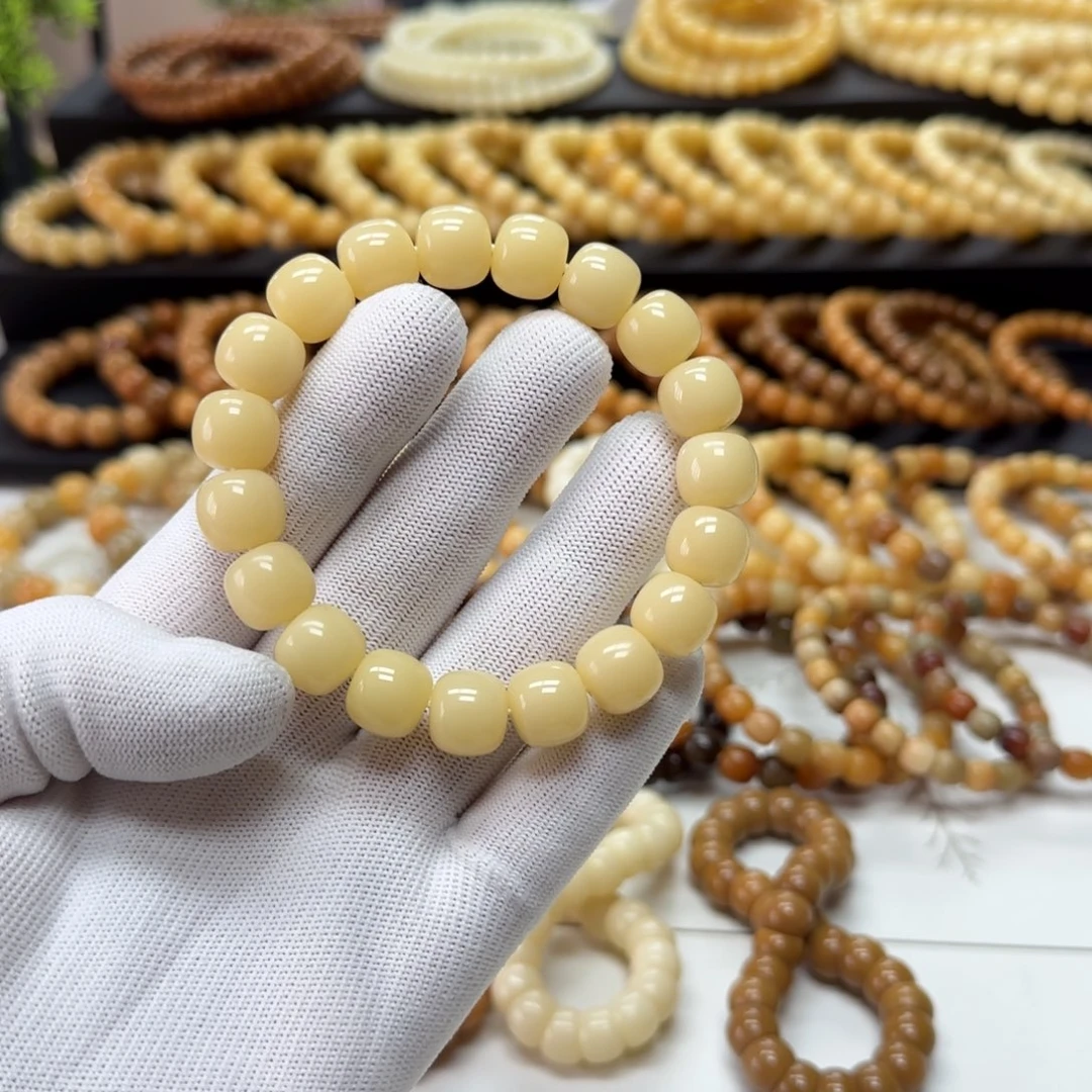 菩提根/象牙果手串12*13精工 10年