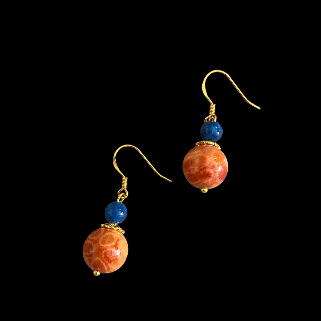 A0133 《聚鑫中古》DIY耳坠 孤品