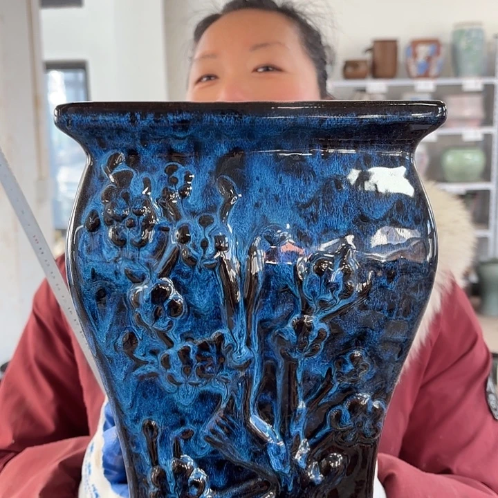 正品高25口20花盆
