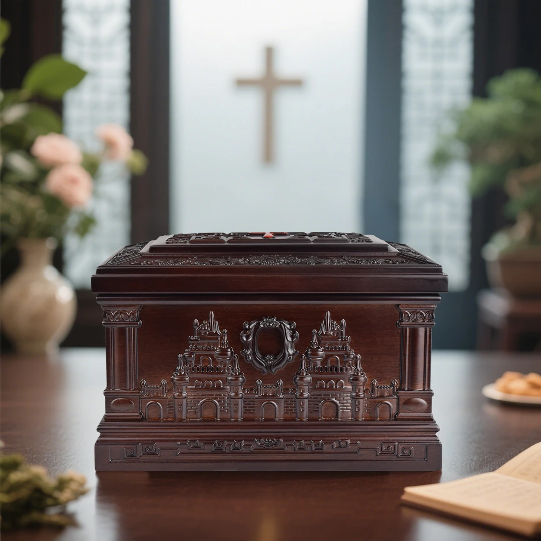 滑盖款收纳盒多款可选大材质复古创意中式木质国风木制方形古风