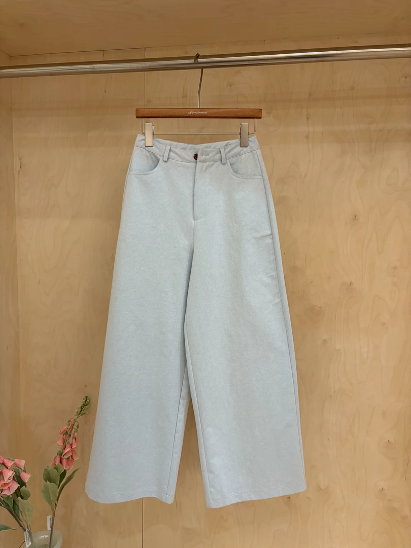 『李木木』春款上新~~直筒休闲牛仔裤 25252