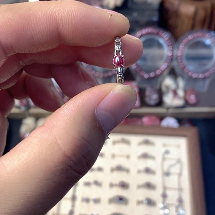 天然辰砂天然朱砂戒指5