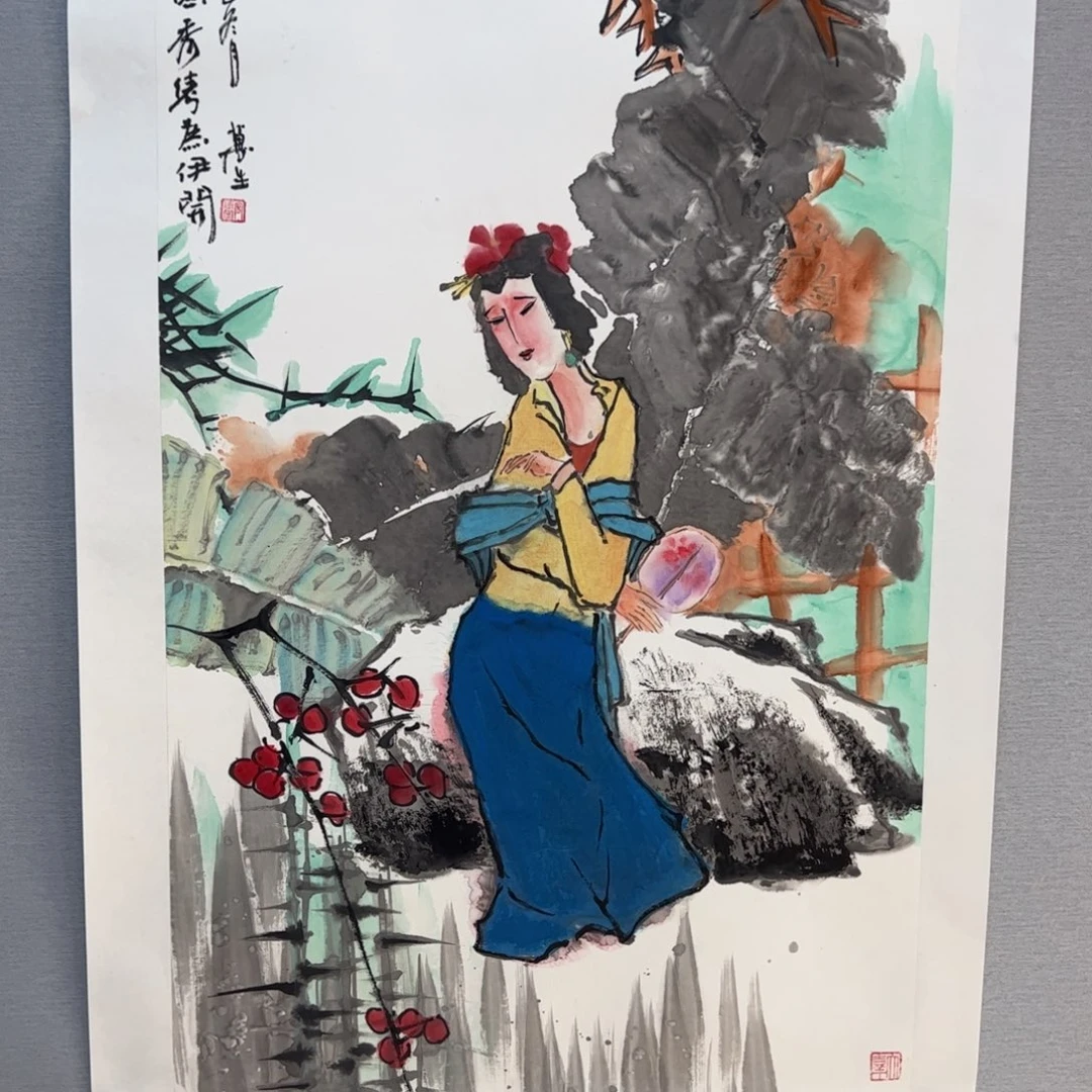 国画亲笔手绘原创作品