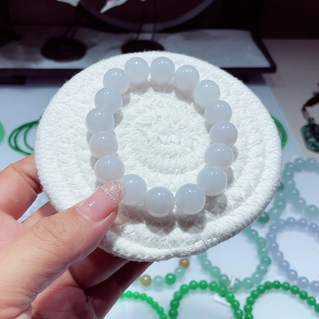 未镶嵌手链翡翠天然缅甸翡翠A货
