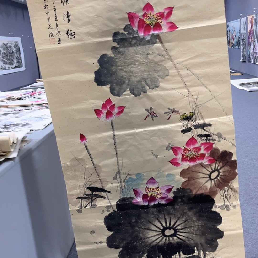 国画国画老师作品