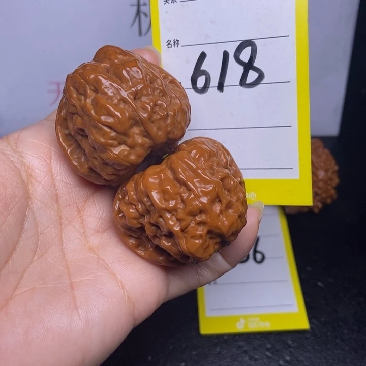文玩核桃吊坠618/42蛤蟆头裂纹