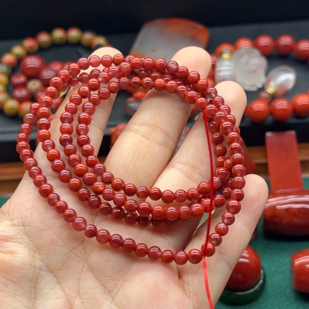 南红玛瑙未镶嵌配饰