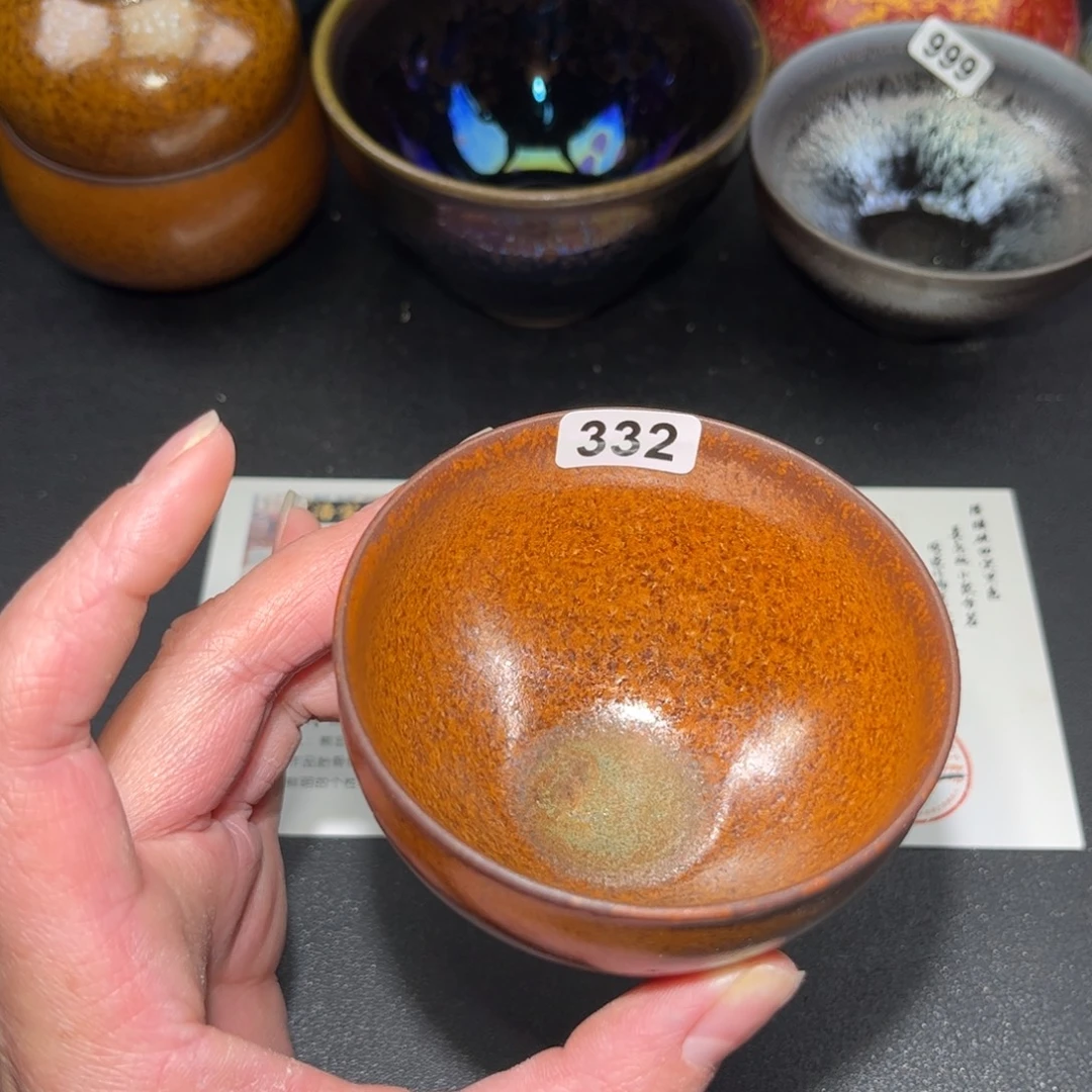 茶盏332 建盏单盏太好看了吧……