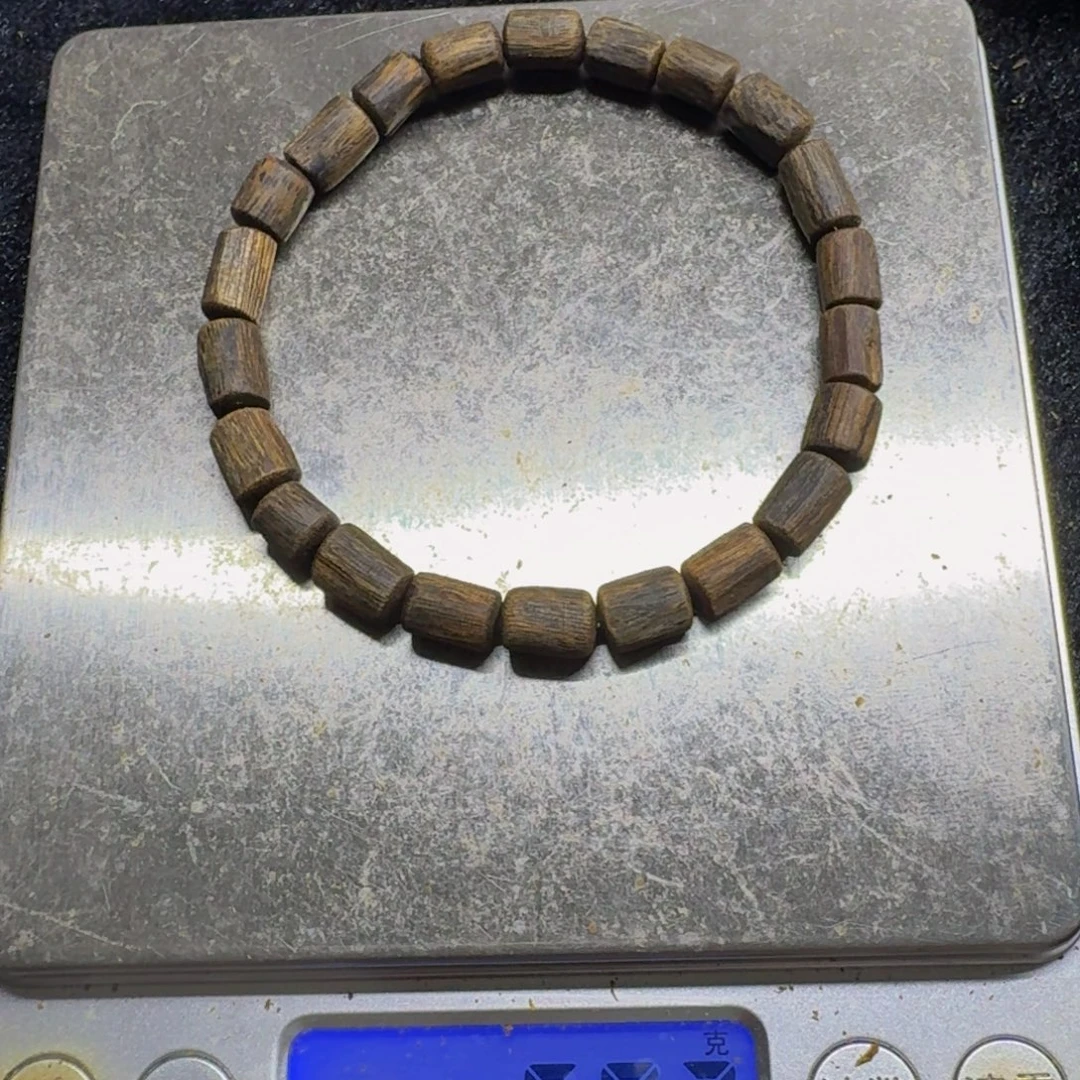 沉香碎屑沉香沉水随形珠5克