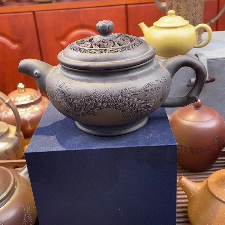 茶壶紫砂正品一把