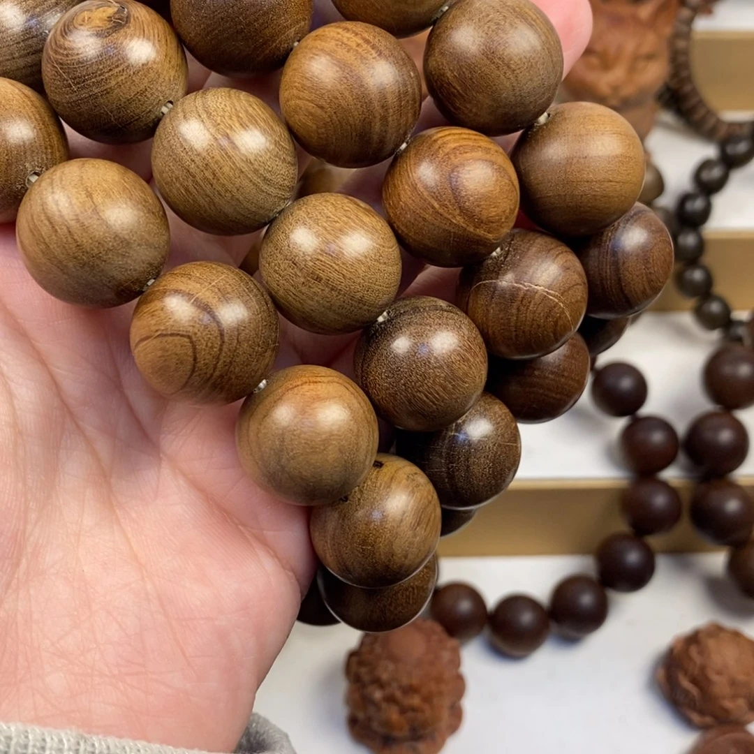 手串/手链檀香木老山檀香1.8横纹奶香微瑕福利