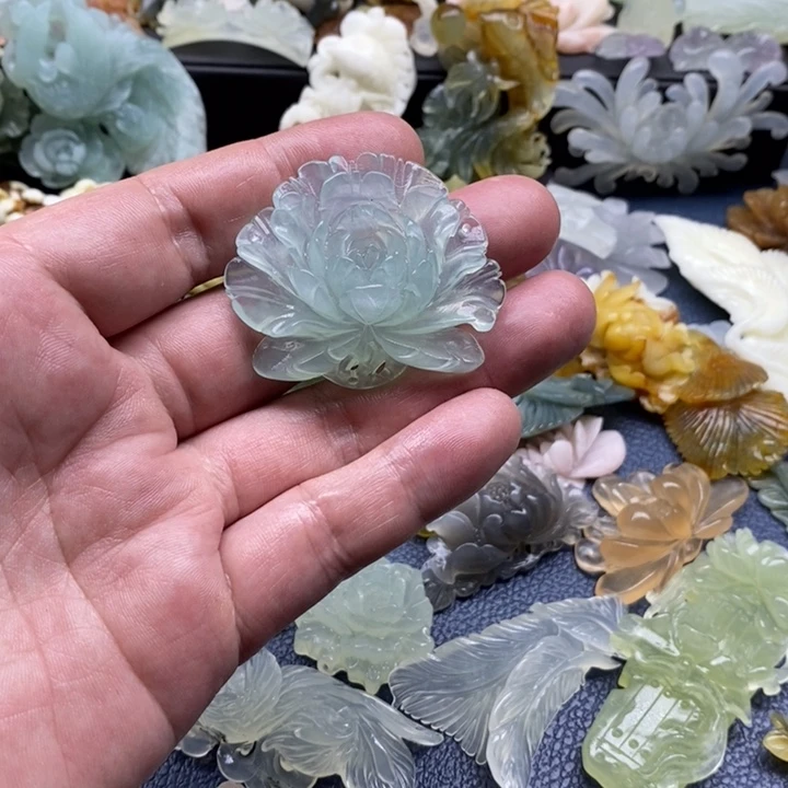 蛇纹石玉合金颈饰