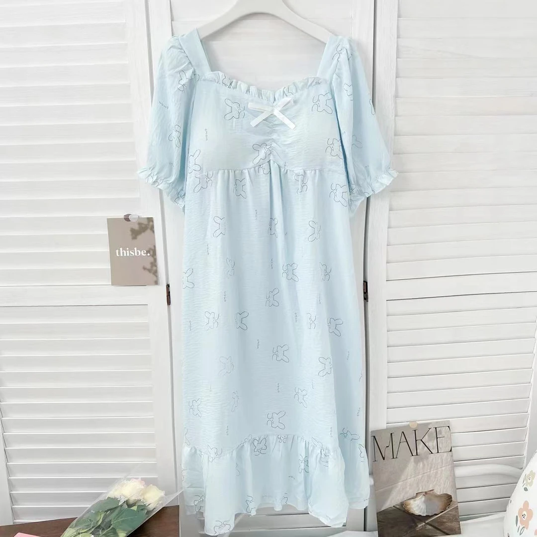 新款夏季成人防漏点家居服睡衣亲子B1976