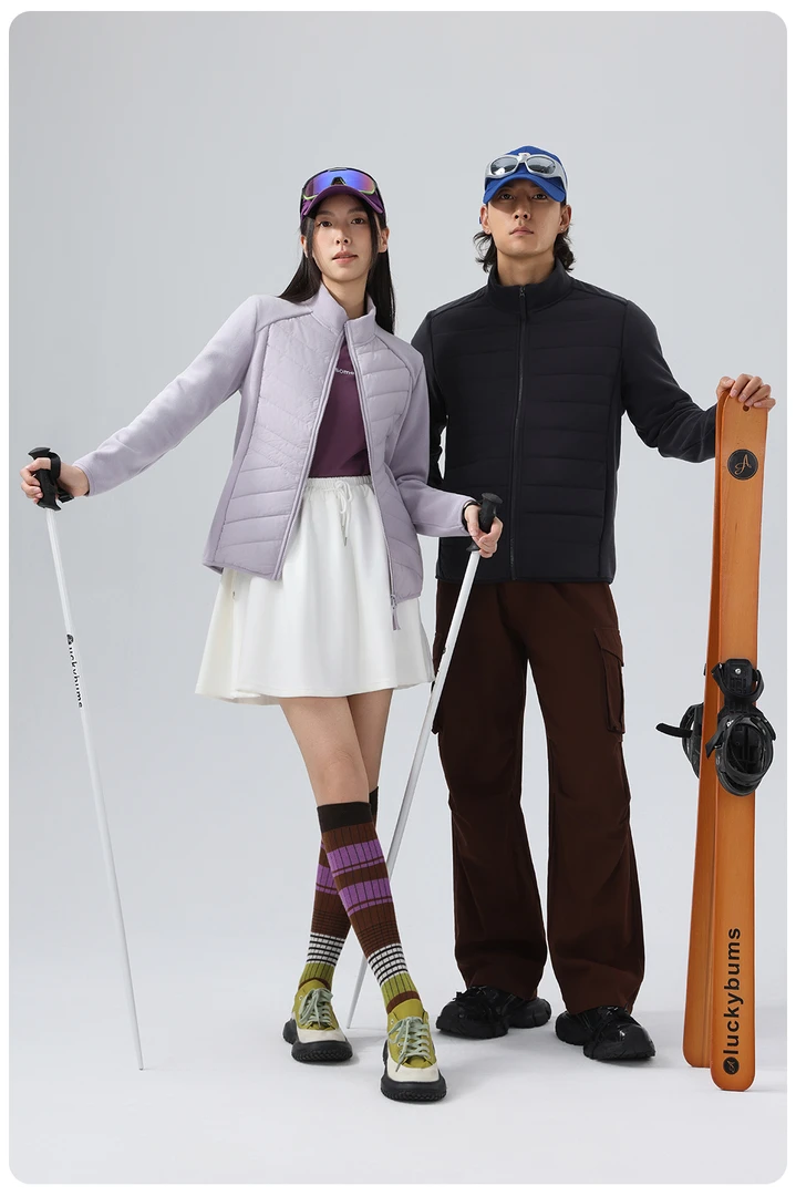 3506 男女同款蜂巢美羊绒拉链秋冬绵羊毛上衣