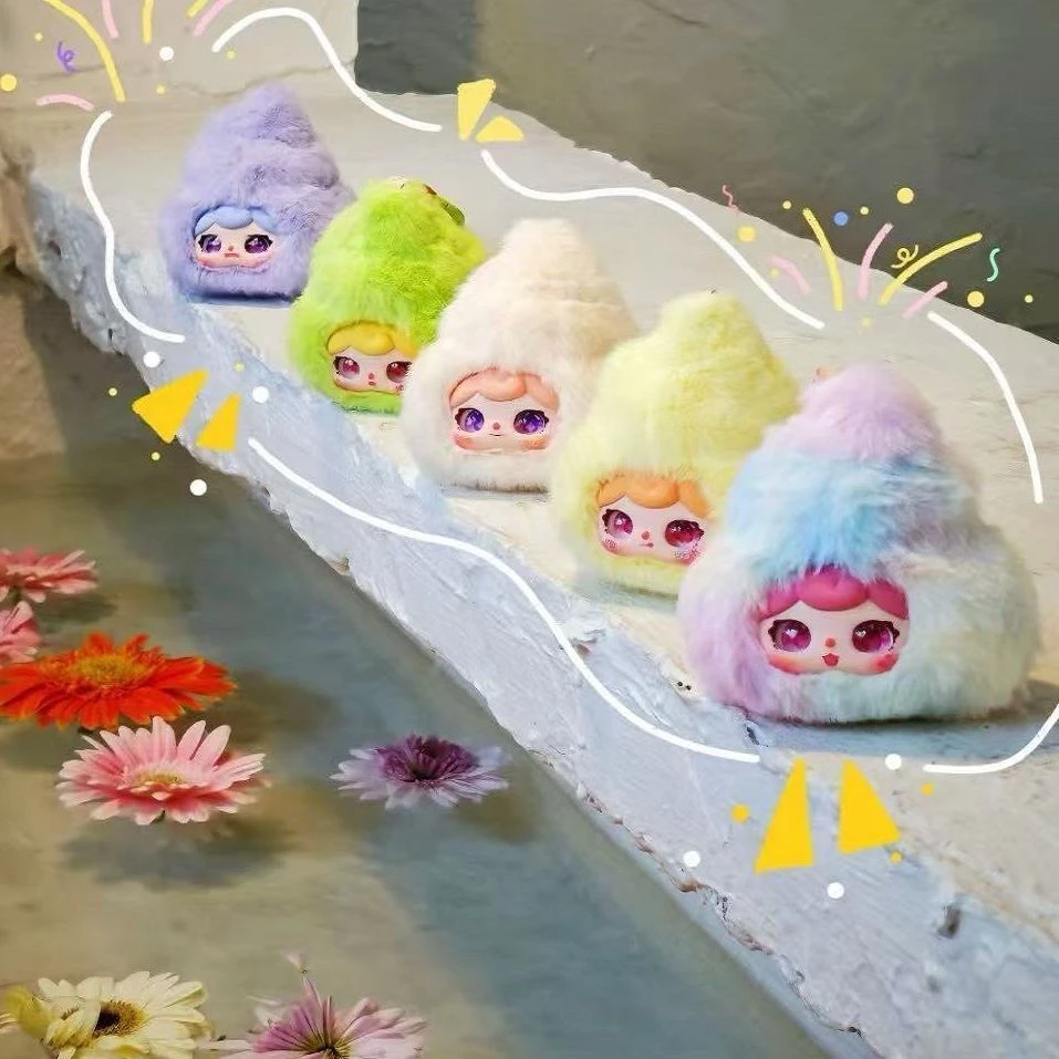 【南希拆盒】可哩心情日记系列毛绒潮玩盲盒可作收藏装饰