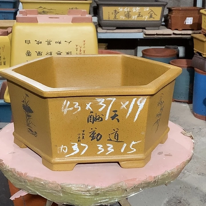 宜兴紫砂花盆花盆